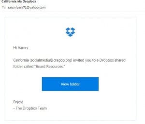 CRA Dropbox